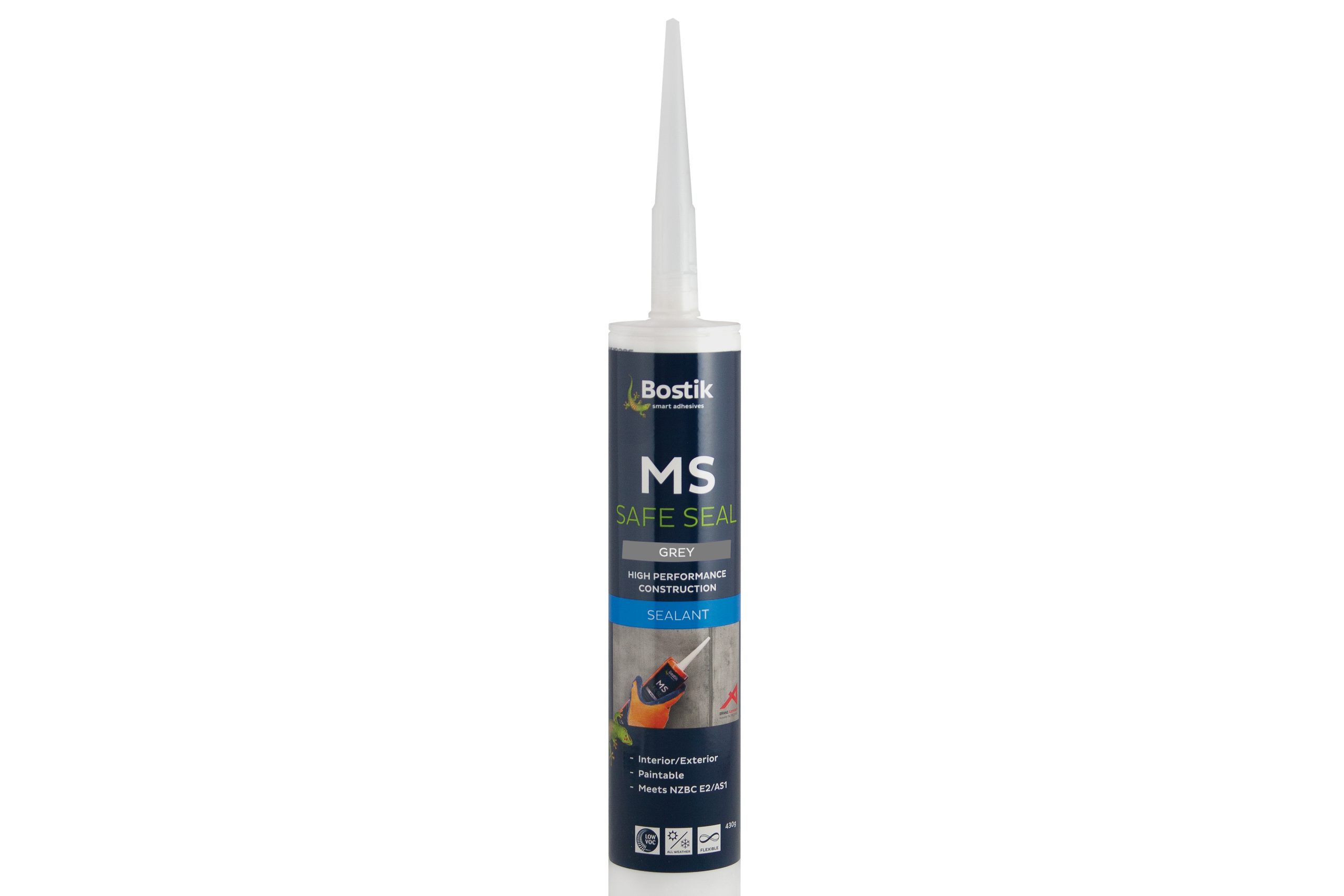 30605492 Bostik MS Safe Seal Grey 430g Cartridge