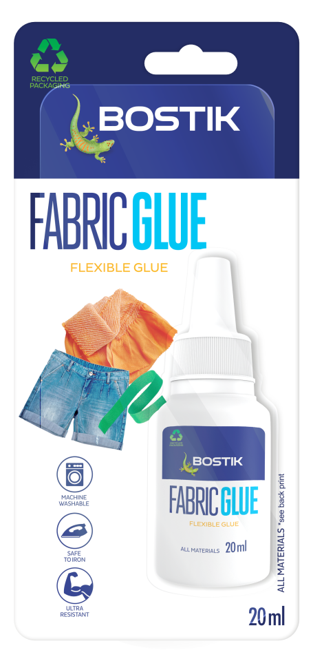 30625142 Bostik Fabric Glue 20ml