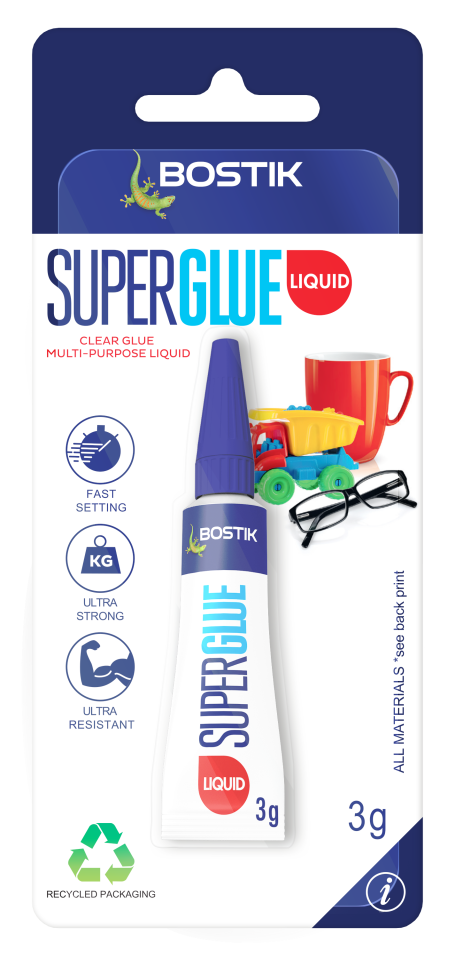 30804556 Bostik Super Glue Liquid 3g