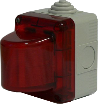 Gewiss Watertight Red Indicator IP55 » Globelink